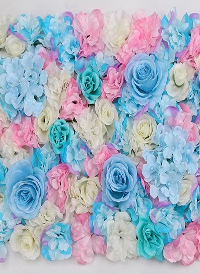 HinyoCo 34 Pcs Silk Hydrangea Flowers Artificial Flowers 7 Inch Hydrangea Head with Stem, Used for Home Wedding Party Decoration (Light Blue) - Image 5
