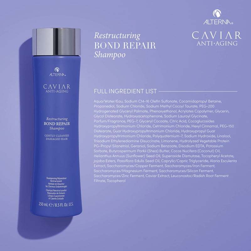 Alterna Caviar Anti-Aging Restructuring Bond Repair Shampoo, 16.5 Fl Oz (Pack of 1) - Image 3