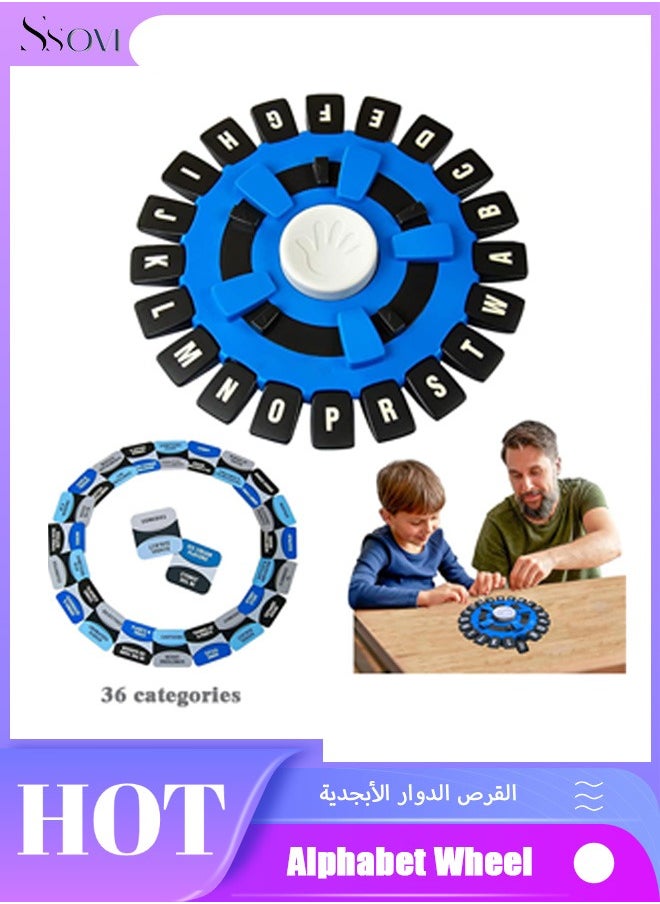 Word Game | Fast-Paced Family Board Game | Choose a Category & Race Against The Timer to be The Last Player | Learning Game Great for All Ages(blue) - pzsku/Z51CB94D65C56EA194373Z/45/_/1727528808/841861f8-fee3-4ec2-918c-fc068ba6c4a9