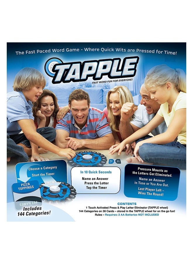 Word Game | Fast-Paced Family Board Game | Choose a Category & Race Against The Timer to be The Last Player | Learning Game Great for All Ages(blue) - pzsku/Z51CB94D65C56EA194373Z/45/_/1727528950/ea27e33e-6d89-4b33-9461-0f4bf5d2ba22