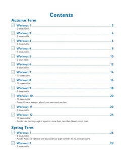 KS1 Maths: Times Tables 10-Minute Weekly Workouts - Year 2  - Image 4
