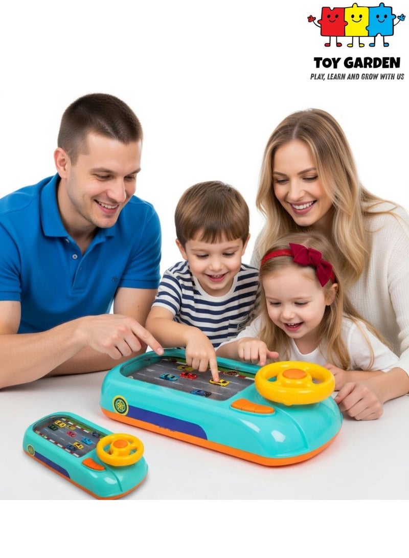 TOY GARDEN Simulation Driving Steering Wheel Toy – Interactive Musical Car Steering Game with Sounds & Lights for Kids Age 3+, Educational Racing Car Toy for Boys & Girls - Image 2