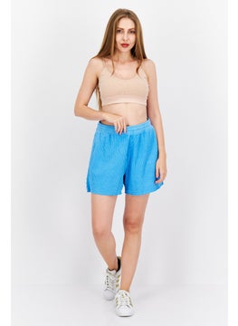 Reebok Women Sportswear Fit Training Short, Light Blue  - Image 2