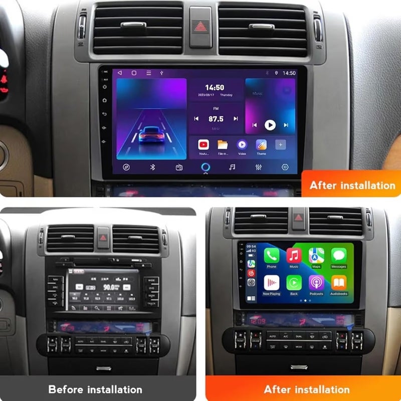 Vierex Fit Kia Mohave Car Stereo Mohave Android Screen 2008-2018 with Apple CarPlay, Android Auto, AHD Rear View Camera, GPS Navigation, Multiple Map Support (2+32GB Carplay 4CORE) - Image 2