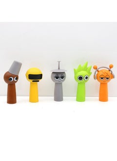 Y&D 10 Pcs Sprunki  Figure Toys The Sprunki  Action Figure Toys For Fans Boys And Girls Best Gifts Sprunki Series Figures Model Birthday Cake Toppers  - Image 4