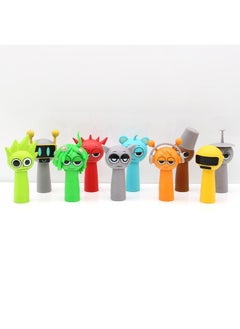 Y&D 10 Pcs Sprunki  Figure Toys The Sprunki  Action Figure Toys For Fans Boys And Girls Best Gifts Sprunki Series Figures Model Birthday Cake Toppers  - Image 3