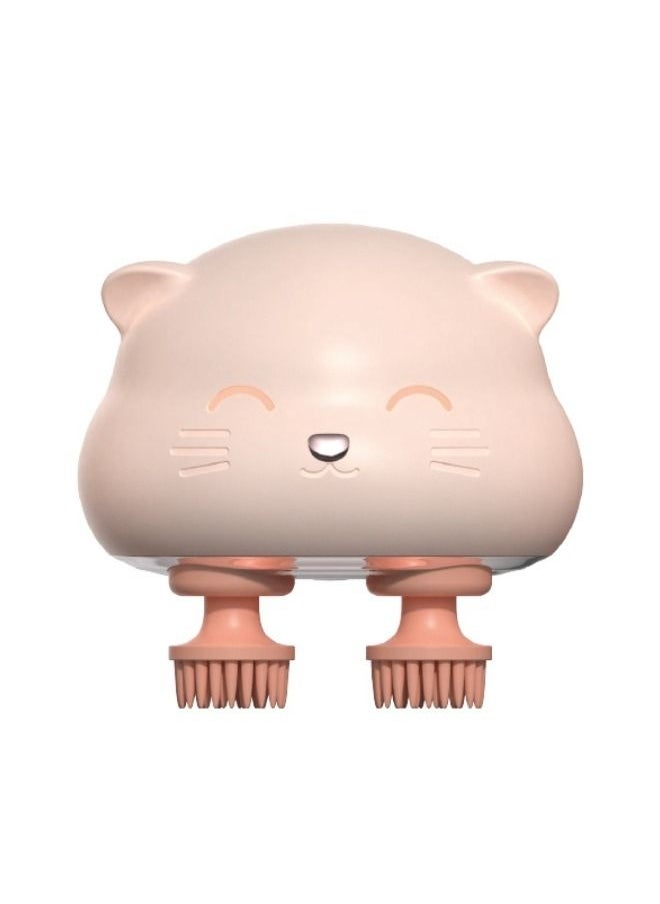 Ru syanl Cartoon Head Massager Portable Electric Silicone Vibration Mini Head Scalp Massage Tool  - Image 1