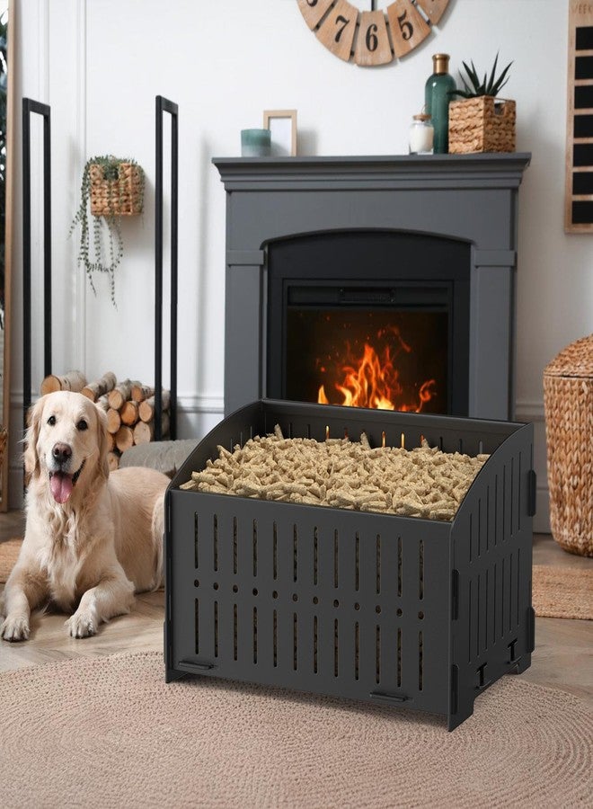 johgee Small Pellet Basket, Portable Pellet Burner Basket for Fireplaces and Wood Stoves,11.5 × 8 × 6.7inch - Image 5