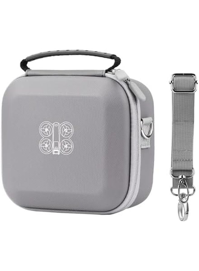 حقيبة الطائرة بدون طيار الرمادية الواقية بحزام كتف قابل للتعديل وبطانة قماش مخملية مقاومة للخدش - Image 1