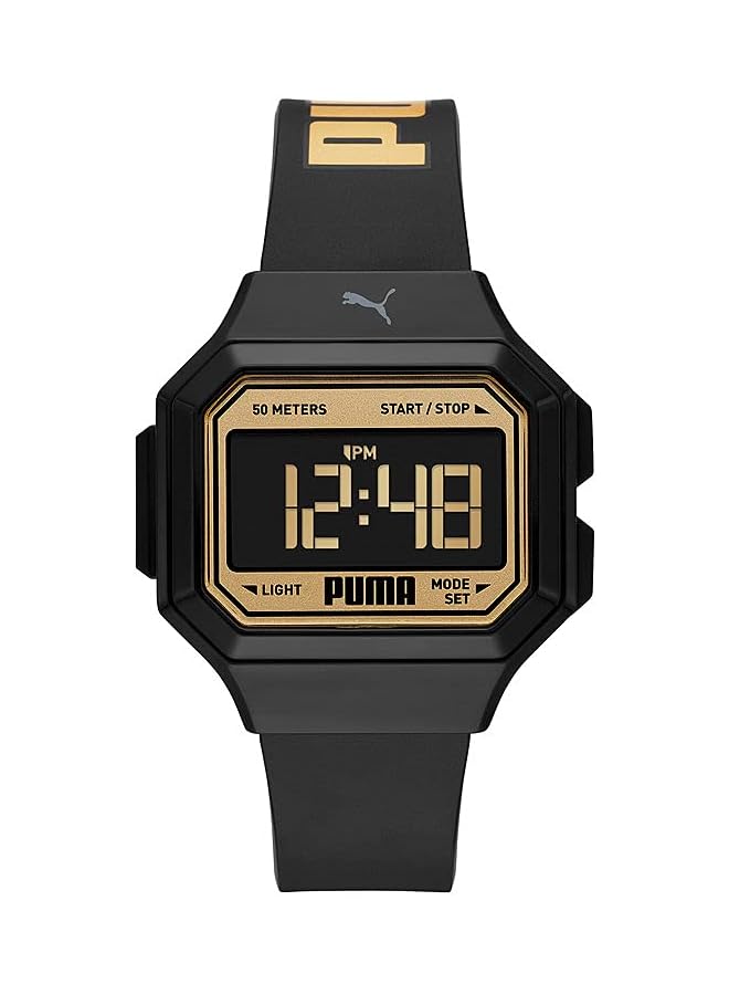 بوما ساعات نسائية ميني ريميكس 35 ملم حجم الهيكل حركة رقمية حزام من البولي يوريثين - Image 1