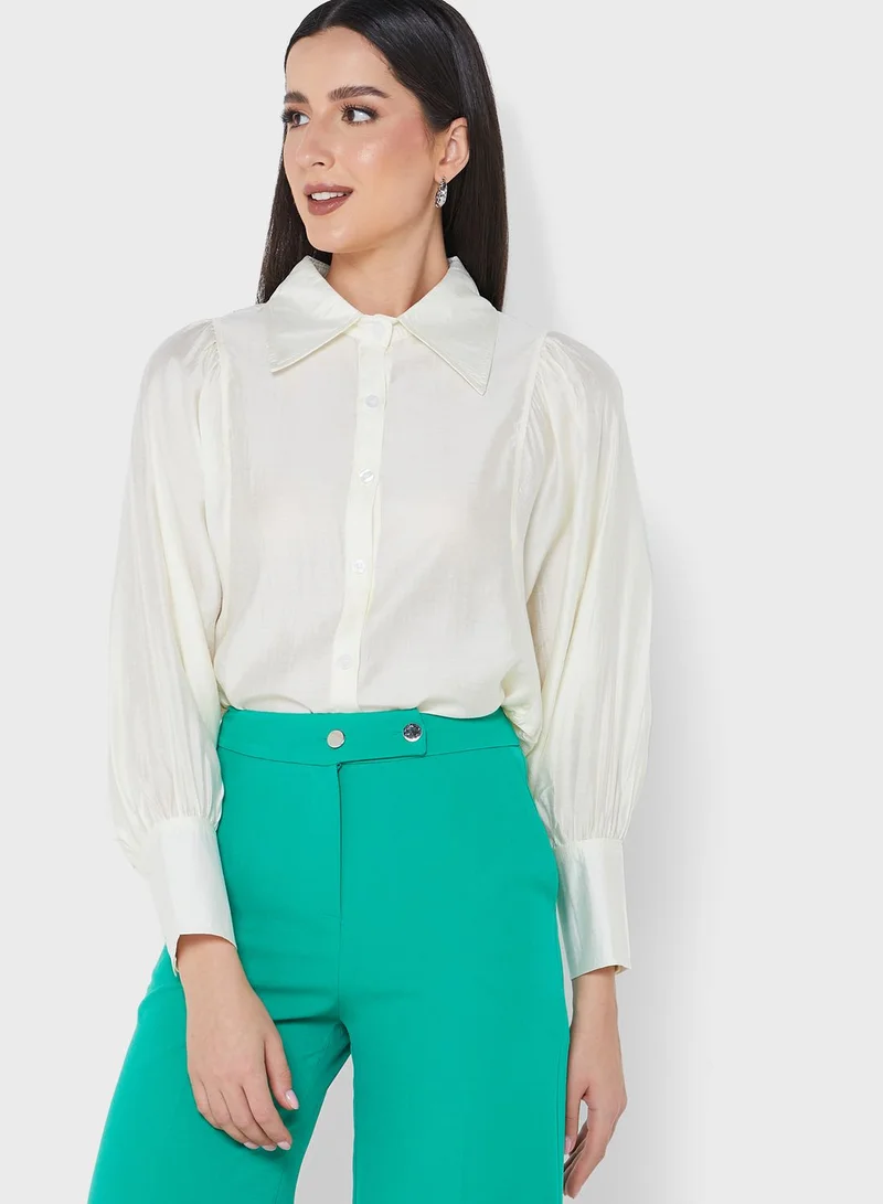 ELLA Balloon Sleeve Shirt