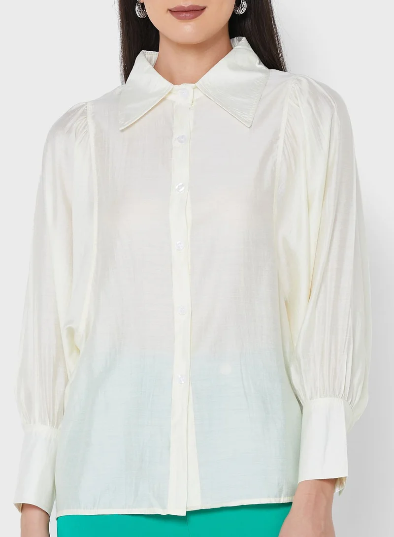 ELLA Balloon Sleeve Shirt