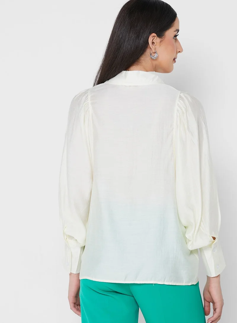 ELLA Balloon Sleeve Shirt