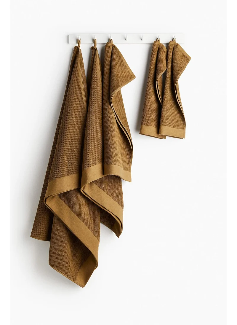 H&M 2-pack cotton terry guest towels
