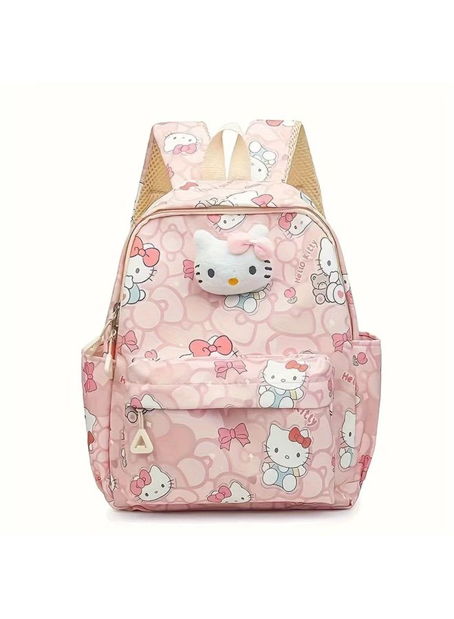Hello Kitty Backpack For Women Adorable Fashionable School And Travel Knapsack - Image 1