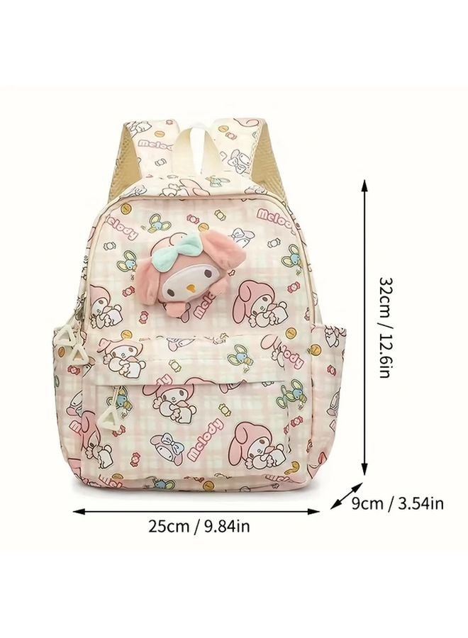 Hello Kitty Backpack For Women Adorable Fashionable School And Travel Knapsack - Image 3