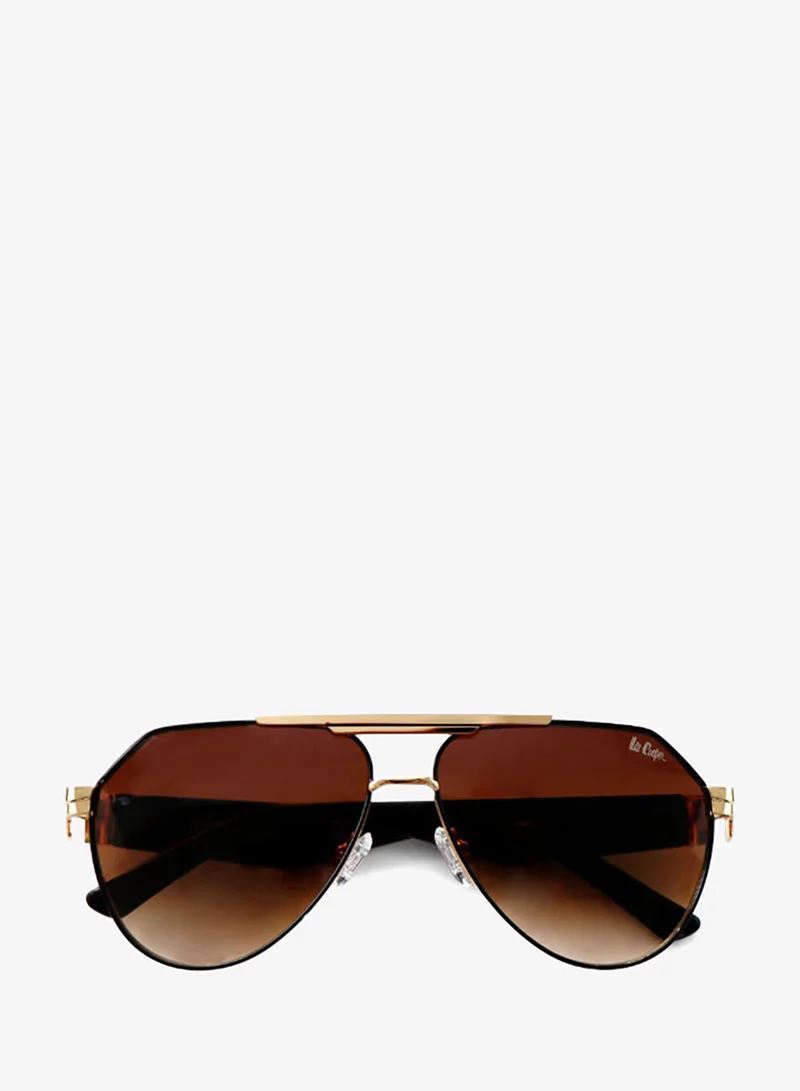 لي كوبر Sunglasses Shiny Gold Frame Grey Mirror Lens mm  - CKJ20109SN.717