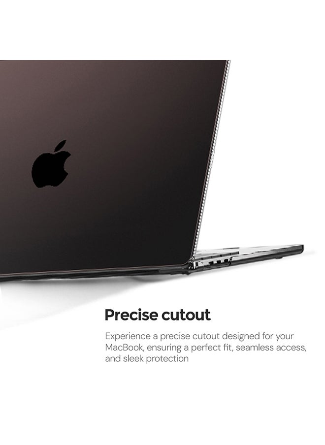 O Ozone Ultra-thin Super Crystal Case Compatible with MacBook Pro 13 (A1706,A1708,A1989,A2159,A2289,A2251,A2338) Case+Keyboard Cover & Protector,Black  - Image 4
