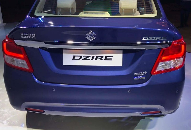 Utkarsh Car Side Chrome Finish/Plated Backside Badge Logo/Decal Emblem 3D Adhesive Monogram Water Resistance Text Sticker for Maruti Suzuki Dzire Cars - Image 3