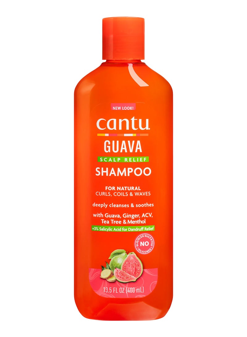 Cantu Guava And Ginger Anti Dandruff Shampoo 400 MLml - Image 1