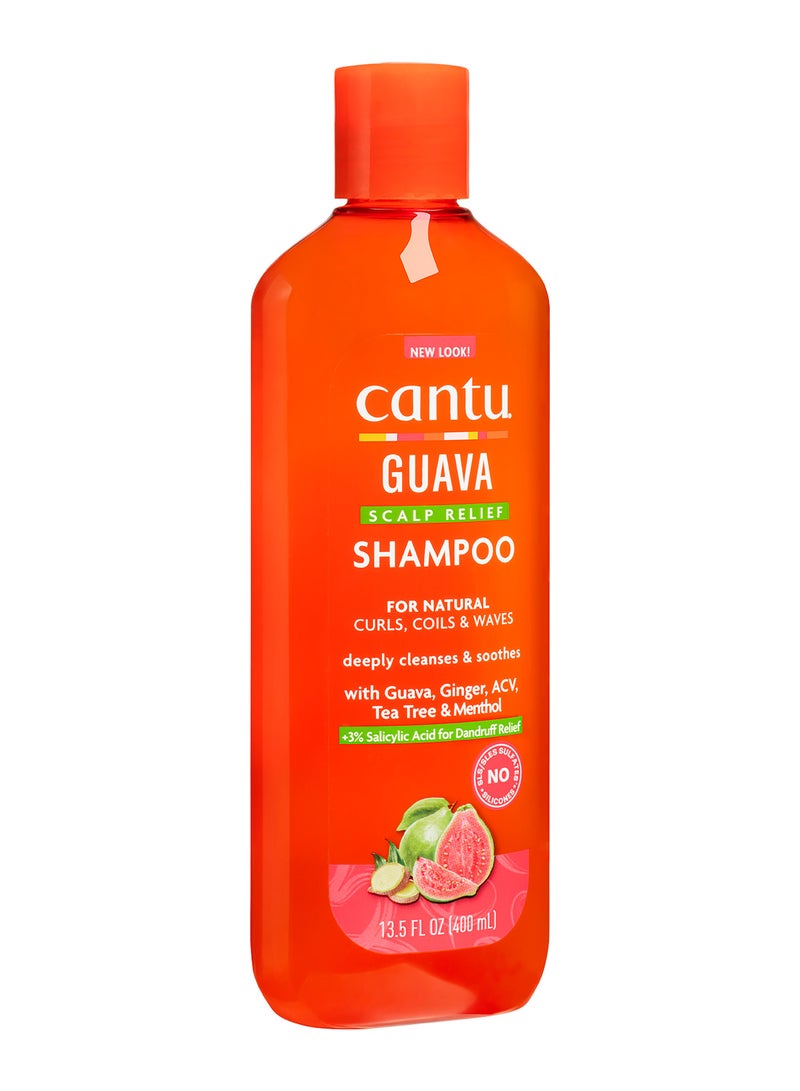 Cantu Guava And Ginger Anti Dandruff Shampoo 400 MLml - Image 2