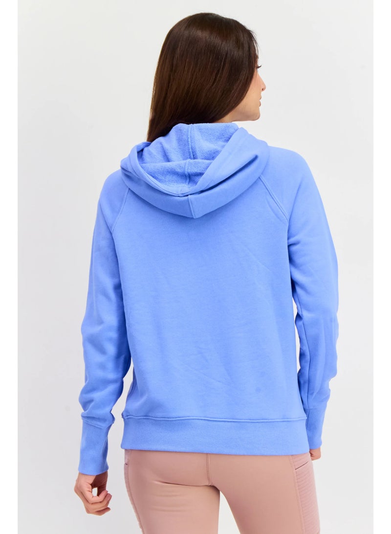 Champion Women's Sweatshirt Free Blue - Image 4