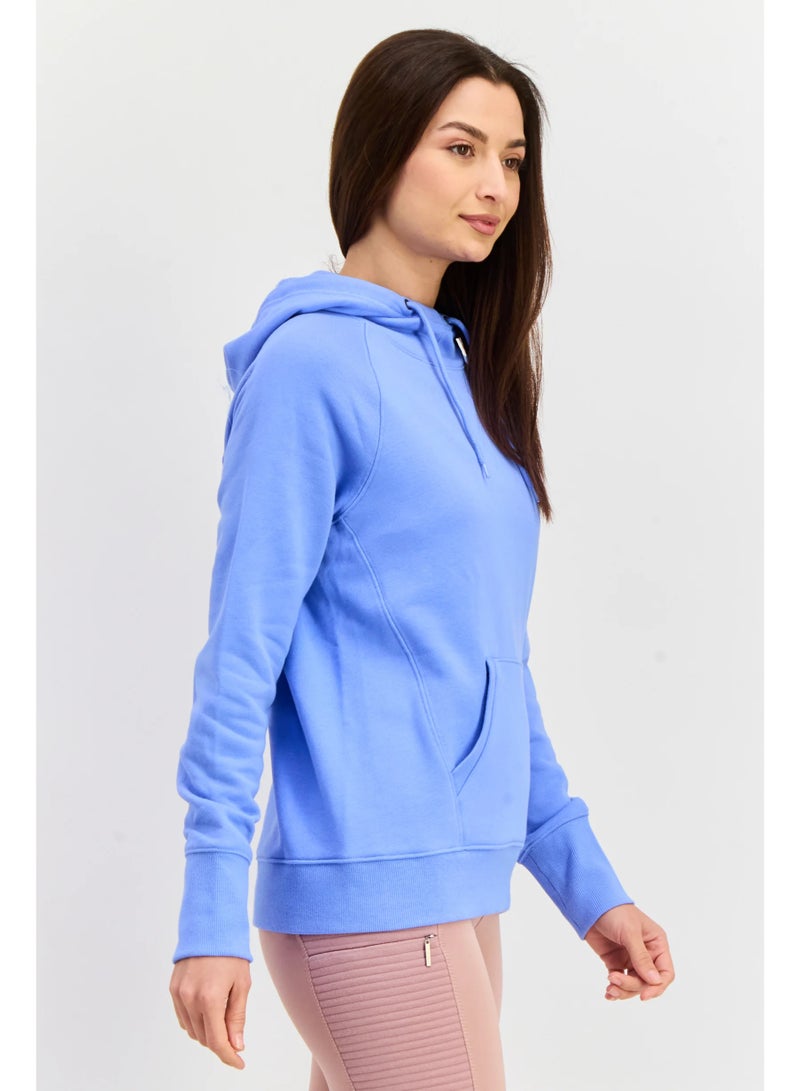 Champion Women's Sweatshirt Free Blue - Image 3