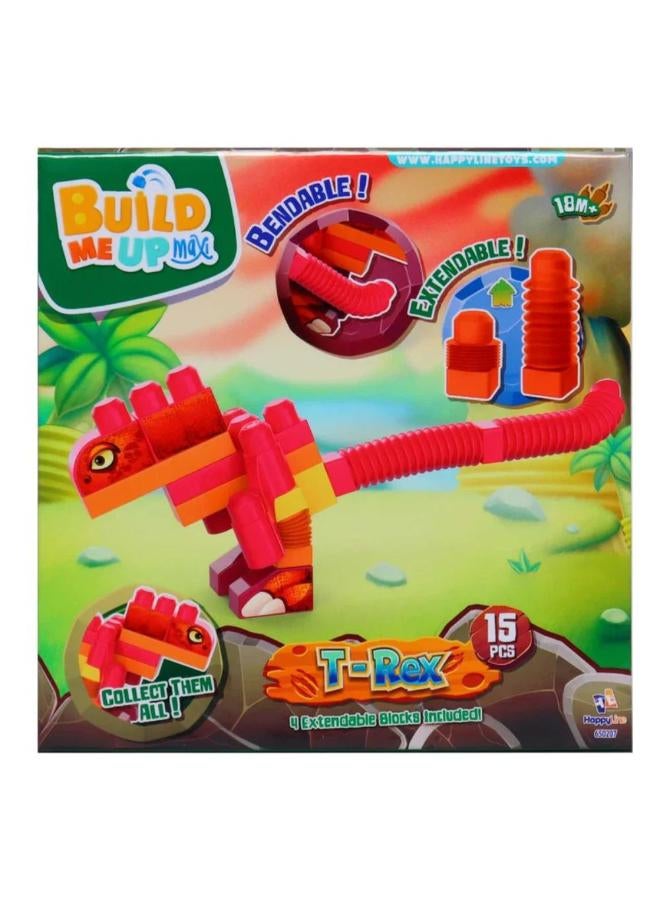 Happy Line Build Me Up T-Rex – 15 Pcs - Image 2