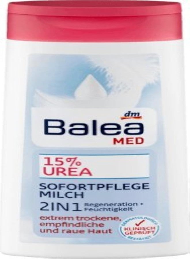 Med body milk 15% urea immediate care, 250 ml - German product