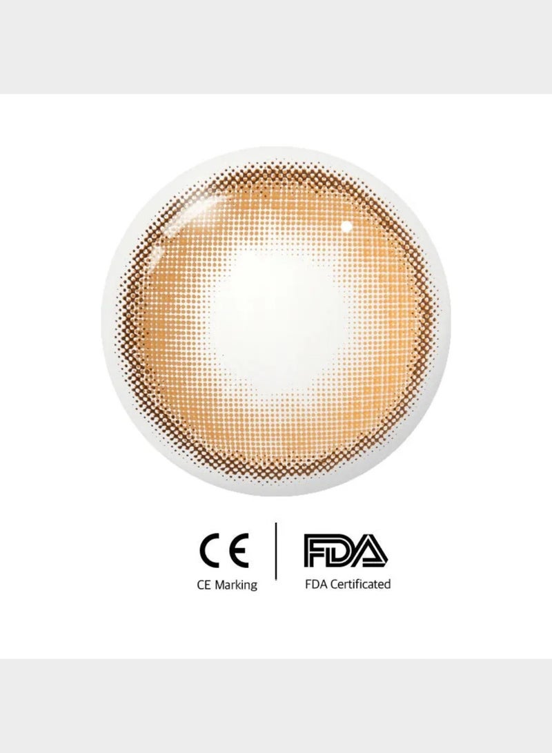 يونيبلينغ عدسات لاصقة ملونة زحل البني (سنوية) - Image 3