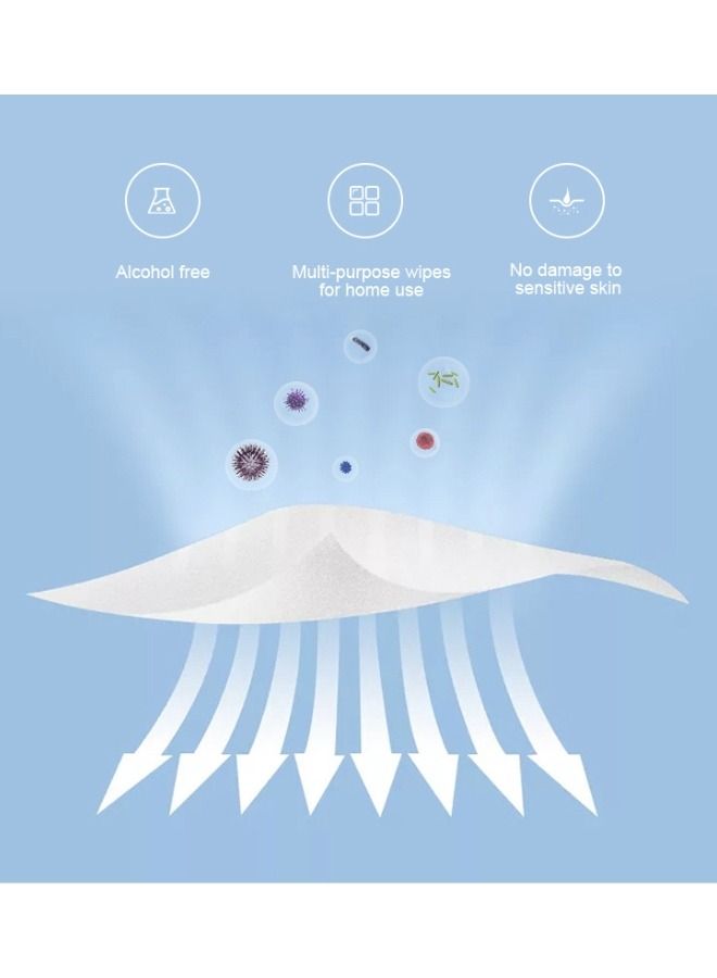 AMYTIS GARDEN Expert Makeup Remover Wipes 144 Pieces - Image 5