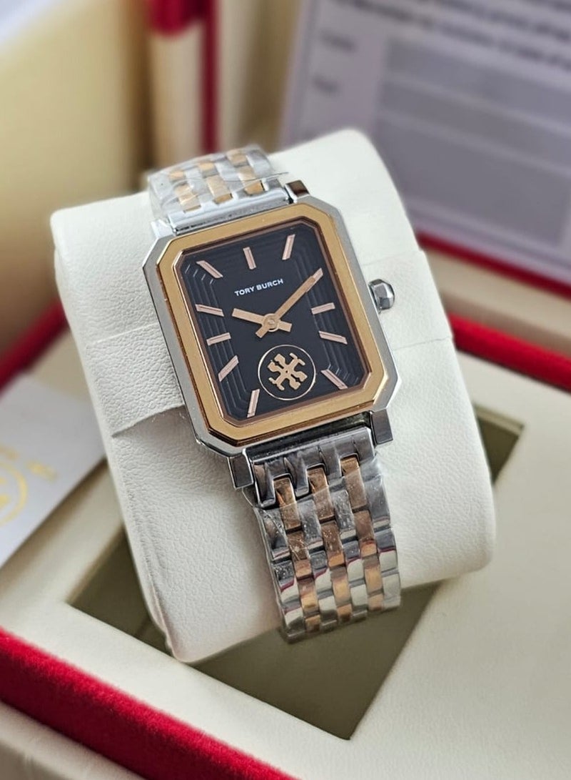 Tory Burch Women's Watch Rectangle Women's Model With All Accessories