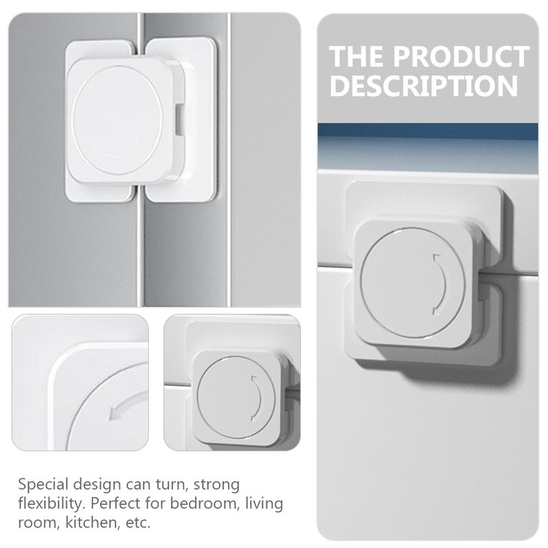 3pcs Children Safety Door Locks for Cabinets Freezer Refrigerator - Image 5