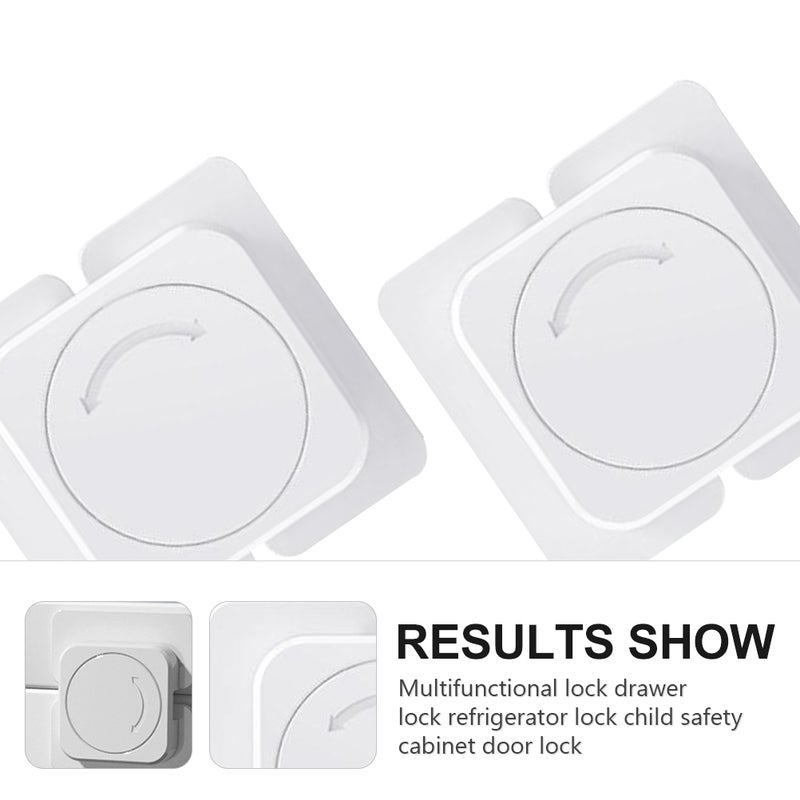 3pcs Children Safety Door Locks for Cabinets Freezer Refrigerator - Image 4