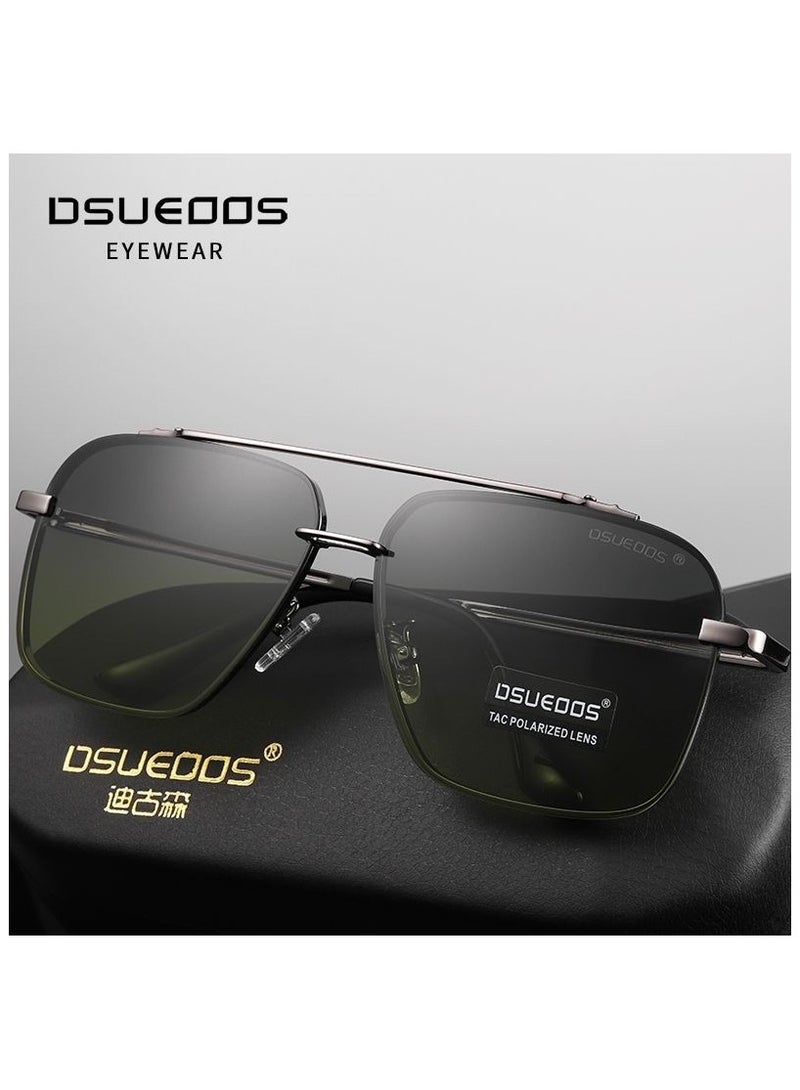 Dsueoos high-definition polarized sunglasses, driving fishing sunglasses, driving high beam anti-glare glasses - Image 1