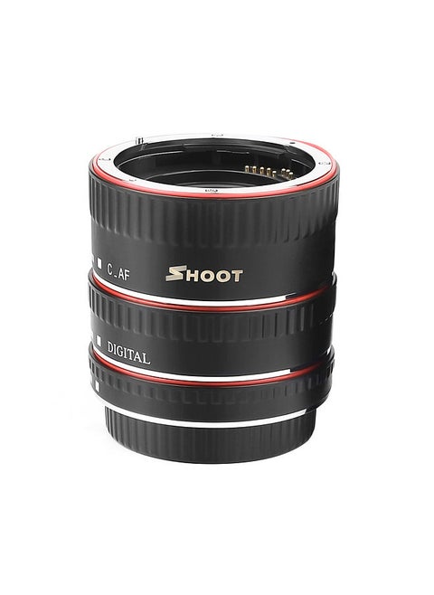 Auto Focus AF Macro Extension Tube Adapter Ring Set 13mm 21m 31mm Replacement for Canon EF/EF-S Lens Replacement