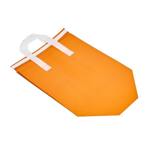 Restaurantware Insulated Delivery Bags 25 Count 10236 x 6693 x 11024 Inches Nonwoven Take Out Bags For Food With Sturdy Handles Orange Insulated Grocery Bags TamperEvident Foldable - Image 1
