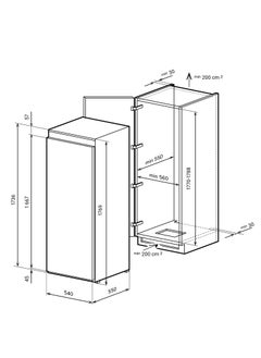 MILLEN MILLEN MBIM 177.4ID Built-in Full Freezer – Powerful, Efficient, and Frost-Free Storage  - Image 5