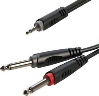 Roxtone RX-K12601A 3.5mm Stereo Male / 2x6.3mm Mono Male 1.5 Meter Cable * KB-2601 - pzsku/Z51CCC2CD1CB737AAD1E6Z/45/_/1743265453/6372193d-7cb3-43a9-adc7-7a3317b410a9