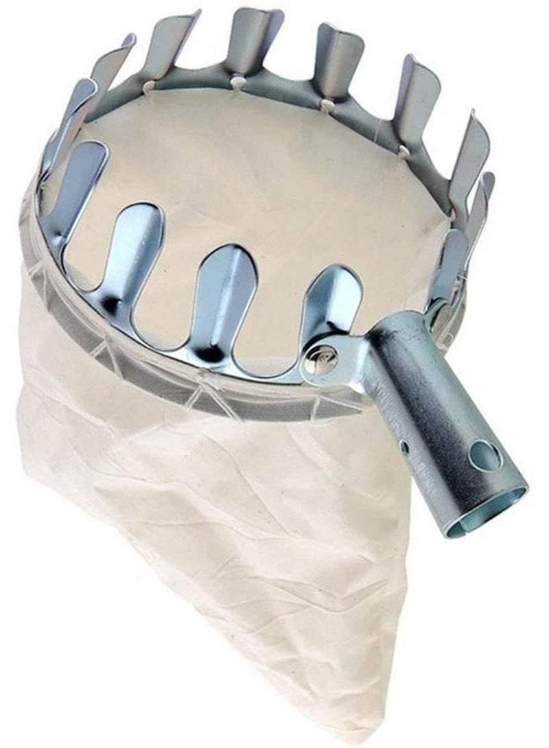 SYOSI Metal Fruit Picker Agricultural 16CM Head Harvest Basket Fruit Picking High Altitude Catcher for Getting Oranges Peach Pear  - Image 1