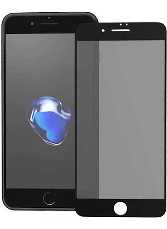 Megafox Teknoloji - Apple iPhone 7 Plus Compatible Ghost Screen Protector Davin Privacy Matte Ceramic Screen Film, Black - Image 1