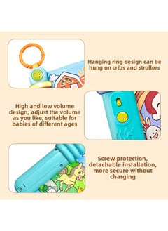 Generic Music Cloth Book Puzzle Multi-function Book Page With Electronic Early Education Baby Enlightenment Cognitive Ability Toy-Color:Pasture  - Image 5