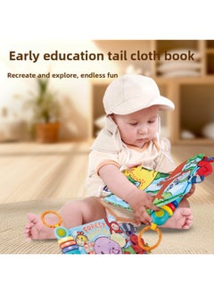 Generic Music Cloth Book Puzzle Multi-function Book Page With Electronic Early Education Baby Enlightenment Cognitive Ability Toy-Color:Pasture  - Image 3