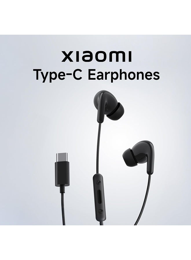 Xiaomi Renewed - Type-C In-Ear Earphones with 12.4mm Drivers, HD Microphone, and IP54 Dust & Water Resistance White - Image 2