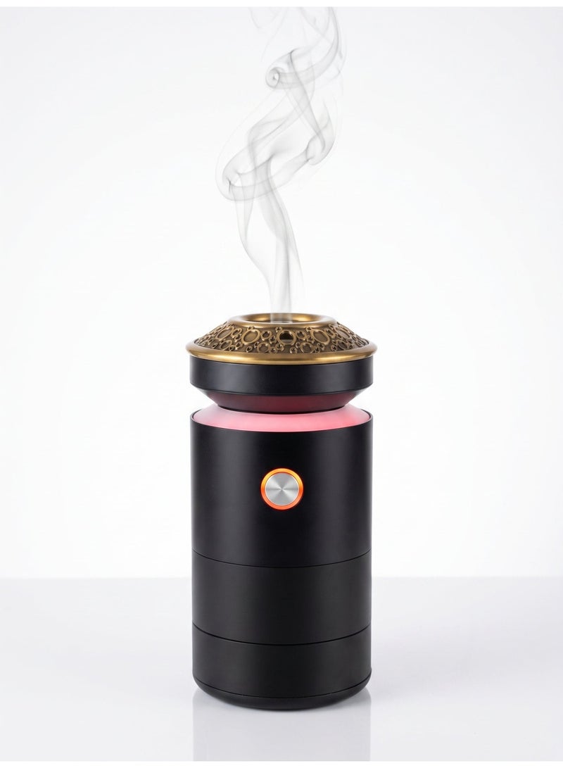 Bakhoor Burner for Car & Qi Nan Agarwood Incense Chips Oud Bakhoor 100% Natural Green & Healthy for Home and Family 25g Bundle - Image 2