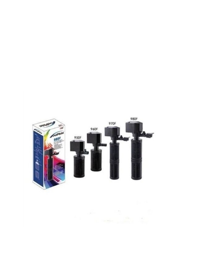 DoPhin Aquarium Internal Filter For Fish Tank Black - Image 3