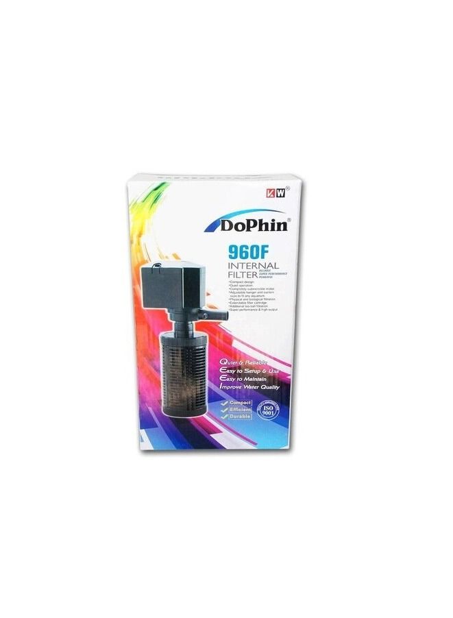 DoPhin Aquarium Internal Filter For Fish Tank Black - Image 2