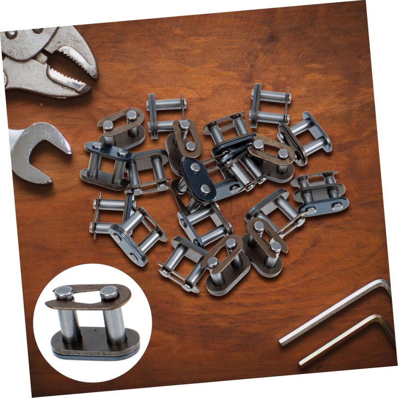 Steel Motor Bike Chain Quick Release Link Joint Buckle Connector - Image 3
