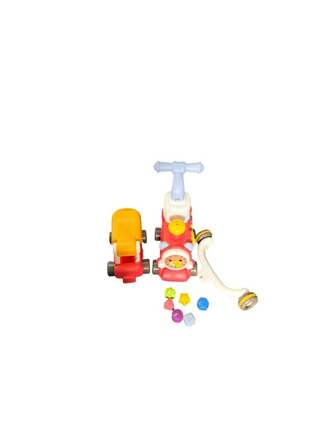 Dorytoys Dorytoy Kids Learning Tool Set Toy with Pull-Along Cart, Shape Sorter Blocks & Pretend Play Drill Educational Activity Toy for Toddlers - Image 1