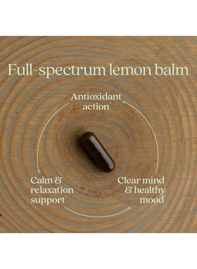 New Chapter فصل جديد من بلسم الليمون مع بلسم الليمون الفائق لدعم المزاج + دعم المناعة + مكونات غير معدلة وراثيًا - 30 كبسولة نباتية - Image 3